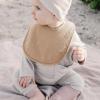 imageKonssy 10Pack Muslin Baby Bibs Soft Cotton Bandana Bibs for Drooling ampamp Teething Unisex Solid Colors for Boys ampamp Girls Newborn ampamp InfantCamel