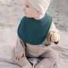 imageKonssy 10Pack Muslin Baby Bibs Soft Cotton Bandana Bibs for Drooling ampamp Teething Unisex Solid Colors for Boys ampamp Girls Newborn ampamp InfantGreen