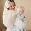 imageKonssy 10Pack Muslin Baby Burp Cloths Sets for Baby Girls and Boys 100 Cotton Soft ampamp Absorbent Burp Rags for Newborn ampamp InfantGreen