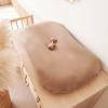 imageKonssy 2 Pack Baby Lounger Cover Stretchy and Soft Newborn Lounger Cover Infant Lounger Slipcover for Boys Girls Covers Only Pink SpringPinkClay  Beige