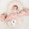 imageKonssy 2 Pack Baby Lounger Cover Stretchy and Soft Newborn Lounger Cover Infant Lounger Slipcover for Boys Girls Covers Only Pink SpringPinkPink Spring pink