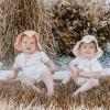 imageKonssy 2 Pack Muslin Baby Sun Hat UPF 50 Sun Protection Baby Bucket Hat Summer Beach Hats with Wide Brim for Boys ampamp GirlsPinkfloral