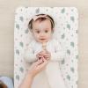 imageKonssy 2 Pack Muslin Changing Pad Covers for Boys Ultra Soft ampamp Breathable Cotton Baby Diaper Changing Table Covers Neutral Nursery Diaper Changing Pad Sheets Fog GreenCreamElephant  Teal