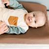 imageKonssy 2 Pack Muslin Changing Pad Covers for Boys Ultra Soft ampamp Breathable Cotton Baby Diaper Changing Table Covers Neutral Nursery Diaper Changing Pad Sheets Fog GreenCreamSunbeam Yellow  Coffice