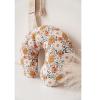 imageKonssy 2 Pack Nursing Pillow Covers Stretchy and Soft Nursing Cover for Breastfeeding Pillow Slipcover for Baby Girls Boys Newborn Pink Spring PinkBeige  Floral