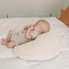 imageKonssy 2 Pack Nursing Pillow Covers Stretchy and Soft Nursing Cover for Breastfeeding Pillow Slipcover for Baby Girls Boys Newborn Pink Spring PinkBeige  Floral