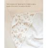 imageKonssy 2Pack Muslin Hooded Baby Towels 100 Cotton UltraSoft ampamp Absorbent Baby Bath Towels with Hood for Newborn ampamp Infant Pink Floral30quot x 30quotPink  Floral