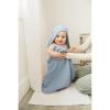imageKonssy 2Pack Muslin Hooded Baby Towels 100 Cotton UltraSoft ampamp Absorbent Baby Bath Towels with Hood for Newborn ampamp Infant Pink Floral30quot x 30quotBlue  Star