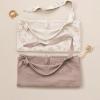imageKonssy 2Pack Muslin Nursing Cover Up for Breastfeeding Moms with Rigid Hoop 100 Cotton Lightweight ampamp Breathable Breastfeeding Cover Adjustable ampamp ComfortSoft Blooms Taupe