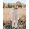 imageKonssy 2Pack Muslin Nursing Cover Up for Breastfeeding Moms with Rigid Hoop 100 Cotton Lightweight ampamp Breathable Breastfeeding Cover Adjustable ampamp ComfortCream  Brown