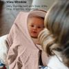 imageKonssy 2Pack Muslin Nursing Cover Up for Breastfeeding Moms with Rigid Hoop 100 Cotton Lightweight ampamp Breathable Breastfeeding Cover Adjustable ampamp ComfortSoft Blooms Taupe
