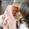 imageKonssy 2Pack Muslin Nursing Cover Up for Breastfeeding Moms with Rigid Hoop 100 Cotton Lightweight ampamp Breathable Breastfeeding Cover Adjustable ampamp ComfortPink Blossom