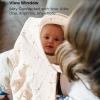 imageKonssy 2Pack Muslin Nursing Cover Up for Breastfeeding Moms with Rigid Hoop 100 Cotton Lightweight ampamp Breathable Breastfeeding Cover Adjustable ampamp ComfortCoffee Check Moon