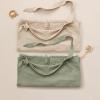 imageKonssy 2Pack Muslin Nursing Cover Up for Breastfeeding Moms with Rigid Hoop 100 Cotton Lightweight ampamp Breathable Breastfeeding Cover Adjustable ampamp ComfortFog Green  Cream
