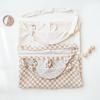 imageKonssy 2Pack Muslin Nursing Cover Up for Breastfeeding Moms with Rigid Hoop 100 Cotton Lightweight ampamp Breathable Breastfeeding Cover Adjustable ampamp ComfortCoffee Check Moon