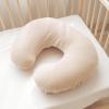 imageKonssy 2Pack Muslin Nursing Pillow Covers Soft ampamp Adorable Nursing Covers for Breastfeeding Pillows Slipcovers for Newborn Boys ampamp GirlsPink FloralCream  Green