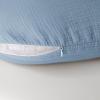 imageKonssy 2Pack Muslin Nursing Pillow Covers Soft ampamp Adorable Nursing Covers for Breastfeeding Pillows Slipcovers for Newborn Boys ampamp GirlsPink FloralBlue  Star