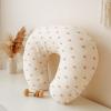 imageKonssy 2Pack Muslin Nursing Pillow Covers Soft ampamp Adorable Nursing Covers for Breastfeeding Pillows Slipcovers for Newborn Boys ampamp GirlsPink FloralBrown  Sun