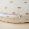 imageKonssy 2Pack Muslin Nursing Pillow Covers Soft ampamp Adorable Nursing Covers for Breastfeeding Pillows Slipcovers for Newborn Boys ampamp GirlsPink FloralBrown  Sun