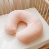 imageKonssy 2Pack Muslin Nursing Pillow Covers Soft ampamp Adorable Nursing Covers for Breastfeeding Pillows Slipcovers for Newborn Boys ampamp GirlsPink FloralPink  Floral