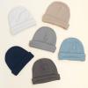 imageKonssy 6 Pack Baby Beanie Hats for Unisex Toddler Beanies Baby Girl Boy Hat Warm Cap for Infant ToddlerBlue