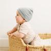 imageKonssy 6 Pack Baby Beanie Hats for Unisex Toddler Beanies Baby Girl Boy Hat Warm Cap for Infant ToddlerGrey