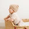 imageKonssy 6 Pack Baby Beanie Hats for Unisex Toddler Beanies Baby Girl Boy Hat Warm Cap for Infant ToddlerOat clay terracotta gray dark Gray green