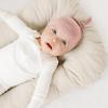 imageKonssy 6 Pack Baby Newborn Hats Set Knot Beanie Hats Soft for Infant Baby Girls Boys Caps 06 MonthsNeural Gray green beige pink camel white