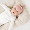 imageKonssy 6 Pack Baby Newborn Hats Set Knot Beanie Hats Soft for Infant Baby Girls Boys Caps 06 MonthsWhite beige baby Pink blush toffee pink