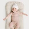 imageKonssy 6 Pack Baby Newborn Hats Set Knot Beanie Hats Soft for Infant Baby Girls Boys Caps 06 MonthsWhite beige gray black clay green