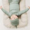 imageKonssy 8 Pack Baby Newborn Hats Set Knot Beanie Hats Soft for Infant Baby Girls Boys Caps 06 MonthsPink