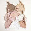 imageKonssy 8 Pack Baby Newborn Hats Set Knot Beanie Hats Soft for Infant Baby Girls Boys Caps 06 MonthsWhite beige camel clay baby Pink blush toffee pink