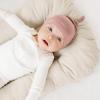 imageKonssy 8 Pack Baby Newborn Hats Set Knot Beanie Hats Soft for Infant Baby Girls Boys Caps 06 MonthsWhite beige camel clay baby Pink blush toffee pink