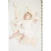 imageKonssy Baby Blankets for Unisex Boys Girls Super Soft Nursery Minky Blankets with Muslin Cotton Front and Dotted Fleece Backing Printed Bed Throws NewbornFloral