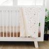 imageKonssy Baby Blankets for Unisex Boys Girls Super Soft Nursery Minky Blankets with Muslin Cotton Front and Dotted Fleece Backing Printed Bed Throws NewbornStar
