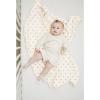 imageKonssy Baby Blankets for Unisex Boys Girls Super Soft Nursery Minky Blankets with Muslin Cotton Front and Dotted Fleece Backing Printed Bed Throws NewbornWarm Sun