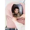 imageKonssy Baby Car Seat Covers Multiuse Carseat Canopy for Babies Stretchy Infant Carseat Cover Boy Shower Gifts for Unisex Boys and GirlsPink