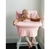 imageKonssy Baby Car Seat Covers Multiuse Carseat Canopy for Babies Stretchy Infant Carseat Cover Boy Shower Gifts for Unisex Boys and GirlsPink