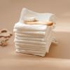 imageKonssy Baby Muslin Washcloths 7Pack 100 Cotton Baby Bath Washcloths Soft ampamp Absorbent Wash Cloths and Burp Cloths for Newborn Kids Girls ampamp Boys 11x11 inchesWhite