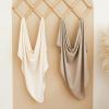 imageKonssy Knit Baby Blanket 2 Pack Soft Ribbed Swaddle Receiving Blankets for Boys ampamp Girls Lightweight Cozy Swaddling Wrap for Newborns Infants ampamp Toddlers 33x42 Inch Beige SageCamel  Beige