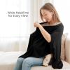imageKonssy Knit Nursing Cover for Breastfeeding 360 Full Privacy Breathable Breastfeeding Cover Multiuse Carseat Canopy Blush BeigeBlack