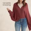 imageKonssy Knit Nursing Cover for Breastfeeding 360 Full Privacy Breathable Breastfeeding Cover Multiuse Carseat Canopy Blush BeigeChestnut