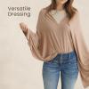 imageKonssy Knit Nursing Cover for Breastfeeding 360 Full Privacy Breathable Breastfeeding Cover Multiuse Carseat Canopy Blush BeigeClay