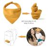 imageKonssy Muslin Baby Bibs 10 Pack Baby Bandana Drool Bibs 100 Cotton for Unisex Boys and Girls Soft Absorbent Set for Teething and DroolingClassic