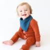 imageKonssy Muslin Baby Bibs 10 Pack Baby Bandana Drool Bibs 100 Cotton for Unisex Boys and Girls Soft Absorbent Set for Teething and DroolingClay