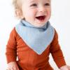 imageKonssy Muslin Baby Bibs 10 Pack Baby Bandana Drool Bibs 100 Cotton for Unisex Boys and Girls Soft Absorbent Set for Teething and DroolingCotton Candy