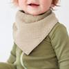 imageKonssy Muslin Baby Bibs 10 Pack Baby Bandana Drool Bibs 100 Cotton for Unisex Boys and Girls Soft Absorbent Set for Teething and DroolingGreen Forest