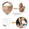 imageKonssy Muslin Baby Bibs 10 Pack Baby Bandana Drool Bibs 100 Cotton for Unisex Boys and Girls Soft Absorbent Set for Teething and DroolingGreen Forest
