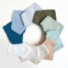 imageKonssy Muslin Baby Bibs 10 Pack Baby Bandana Drool Bibs 100 Cotton for Unisex Boys and Girls Soft Absorbent Set for Teething and DroolingGreen Forest