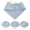 imageKonssy Muslin Baby Bibs 10 Pack Baby Bandana Drool Bibs 100 Cotton for Unisex Boys and Girls Soft Absorbent Set for Teething and DroolingIce Blue
